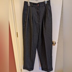 Talbots Charcoal Gray Petite Trousers